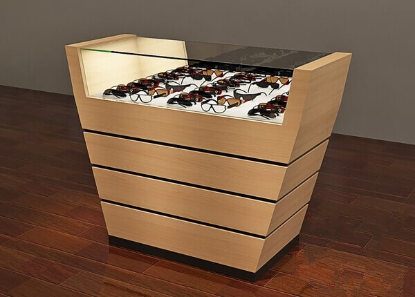 optical display case