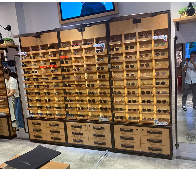 sunglasses wall cabinet
