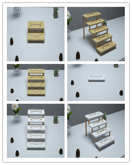 eyeglasses display rack