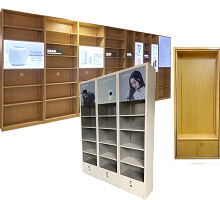 mobile store display cabinet