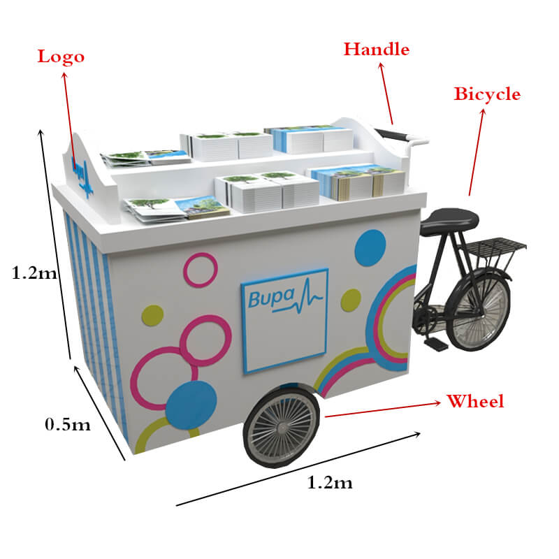 newspaper cart