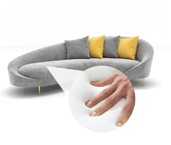 reception sofa