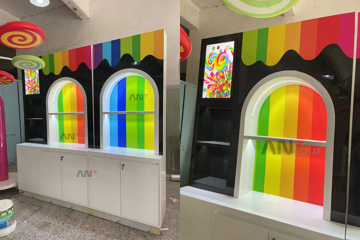 candy shop cabinet