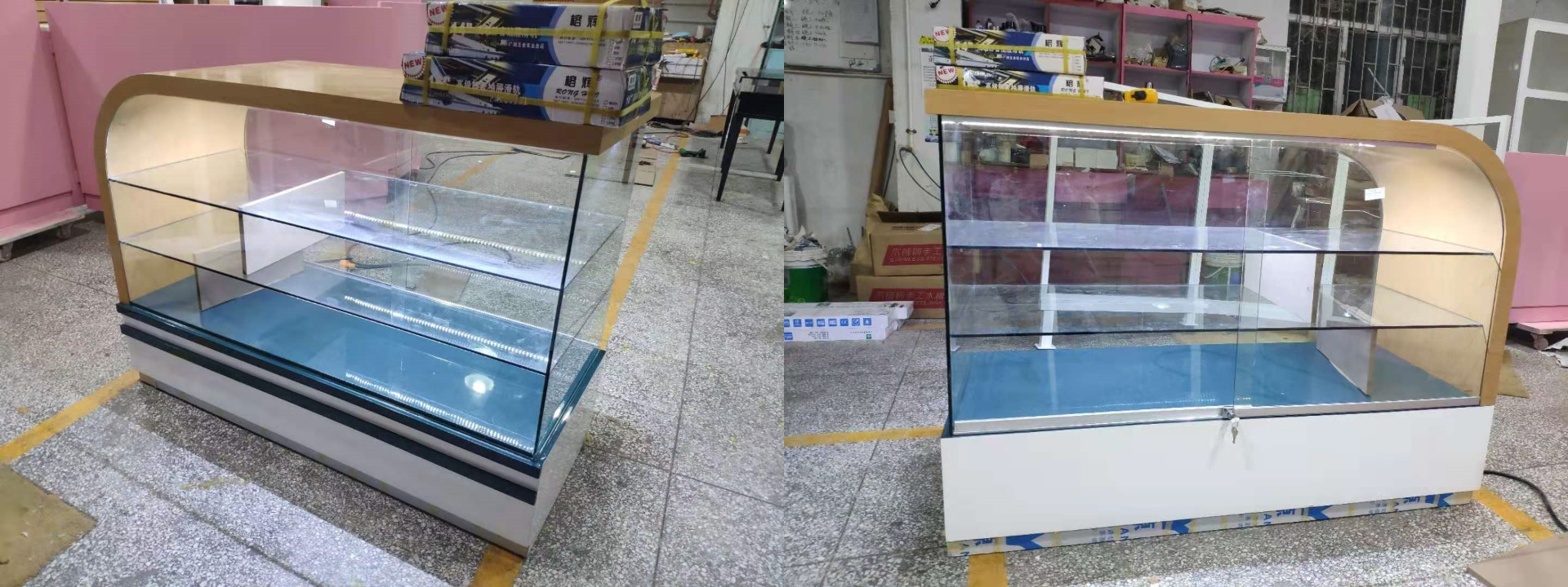 glass case