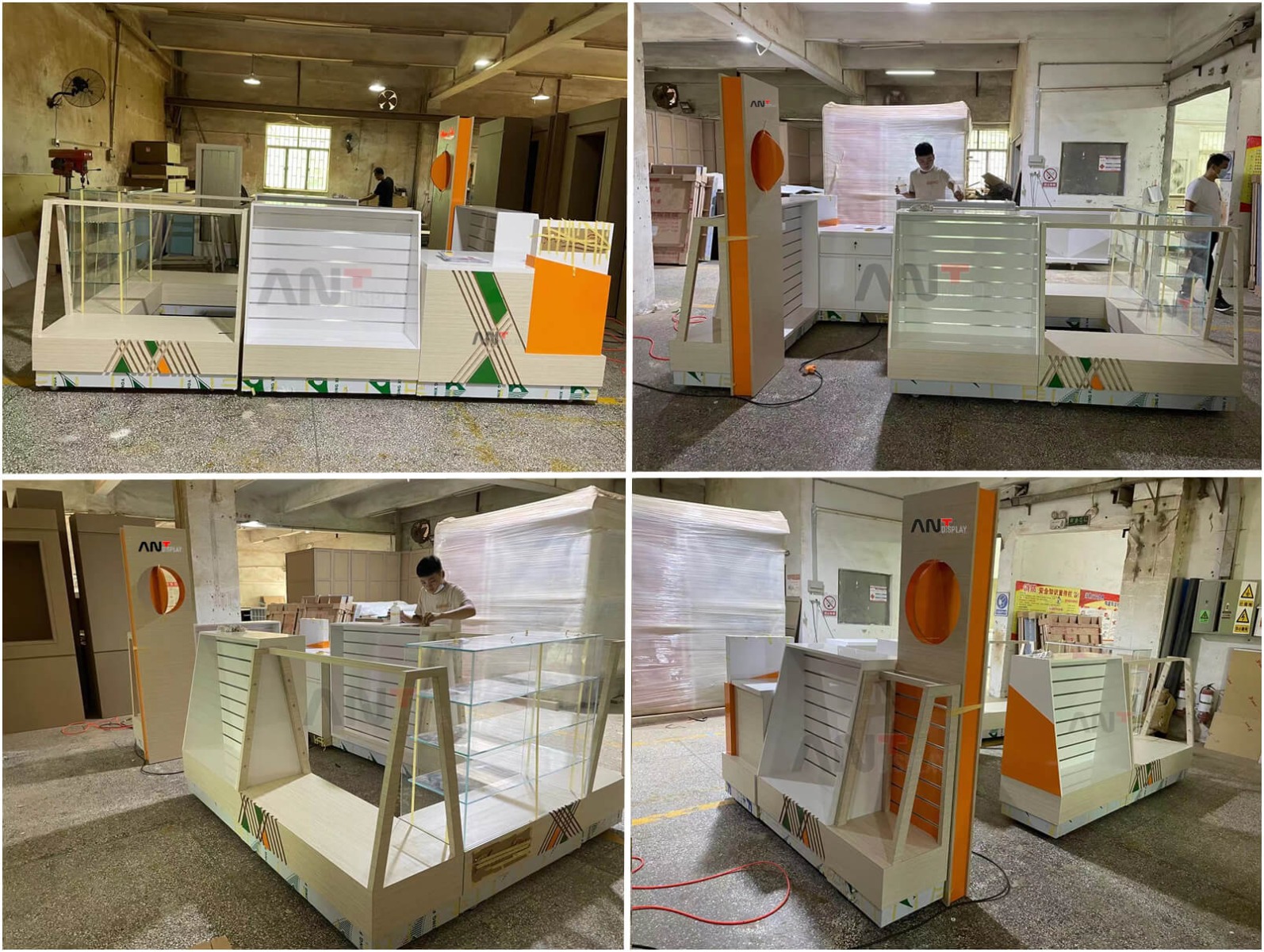 mobile phone kiosk design