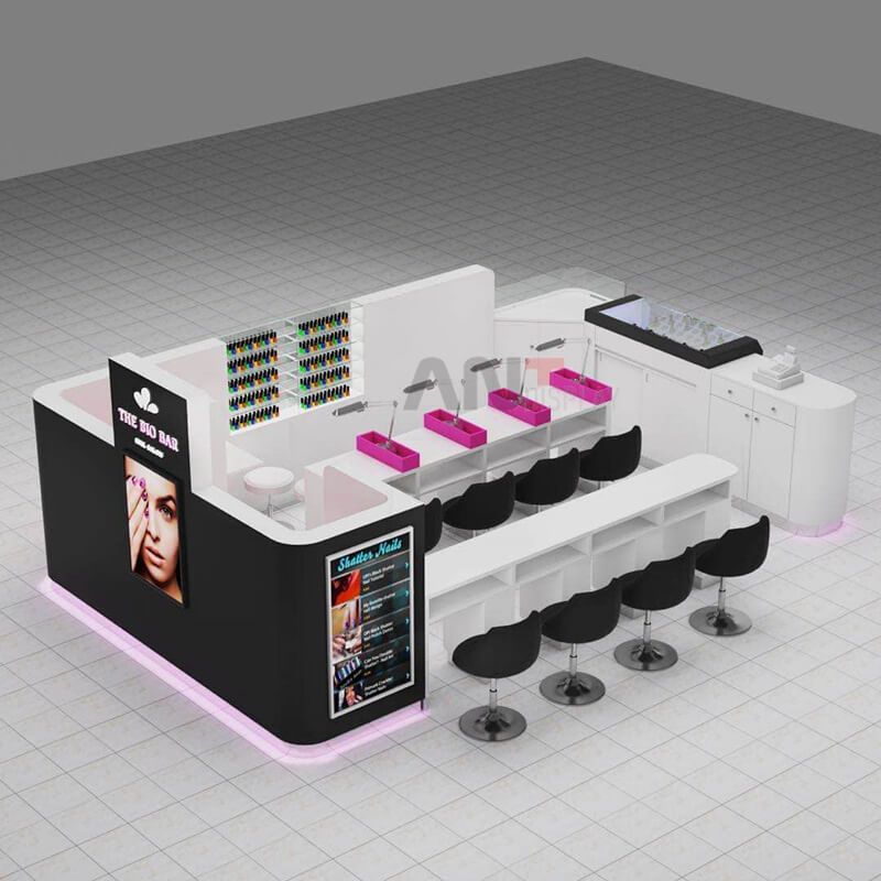 nail salon kiosk