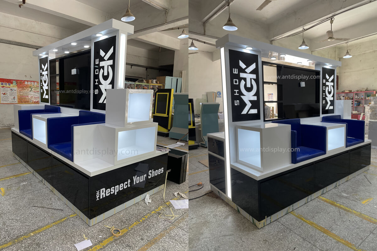 shoe cleaner kiosk