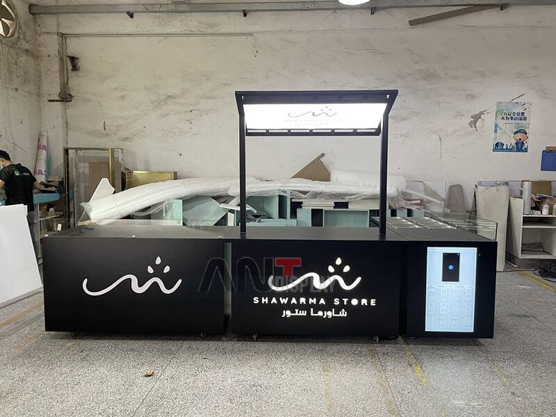 scarf kiosk design