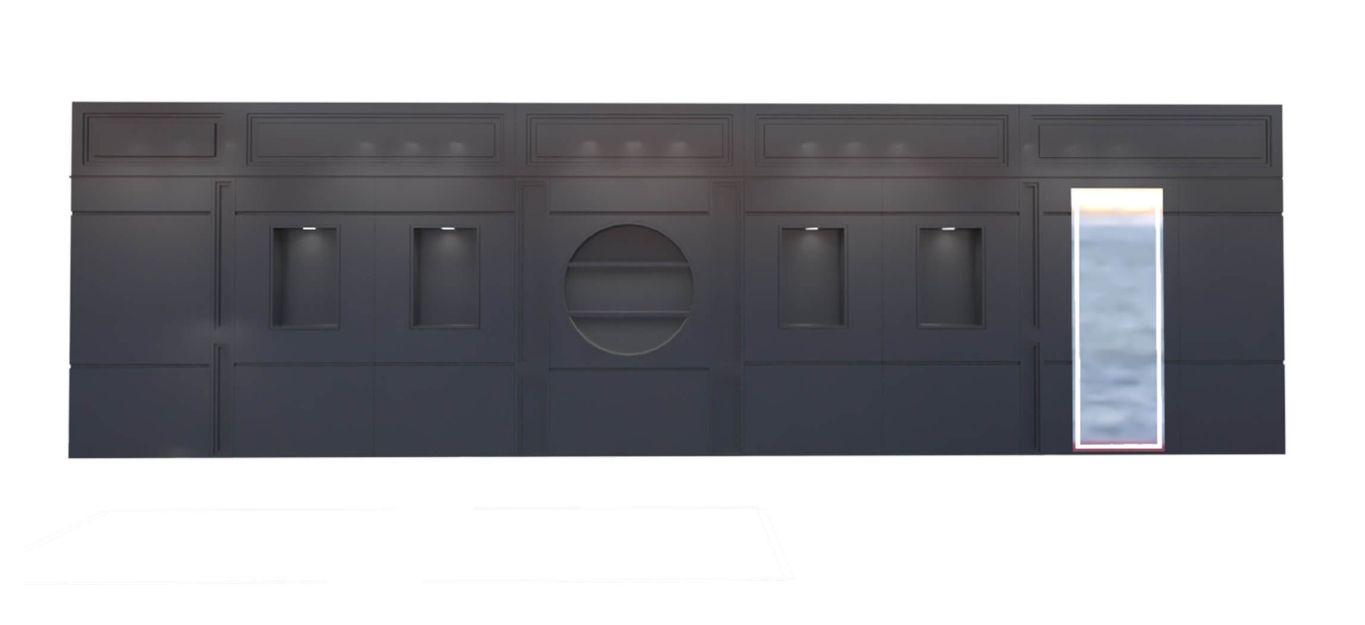 jewelry wall stand