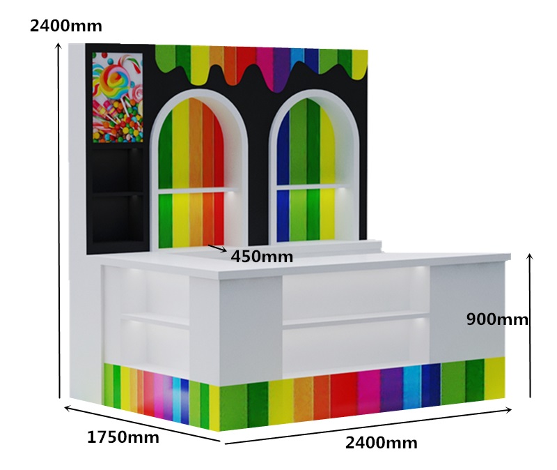 colorful cabinet
