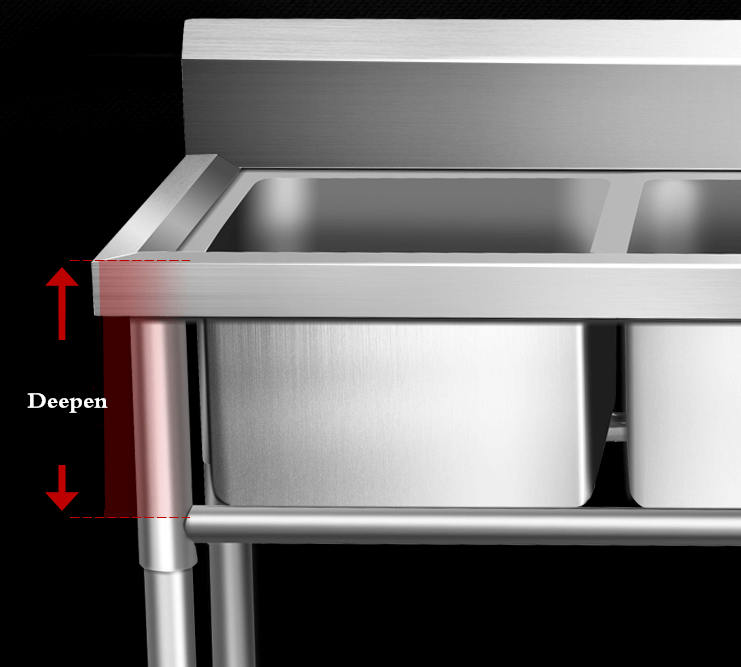 stainless steel sinks