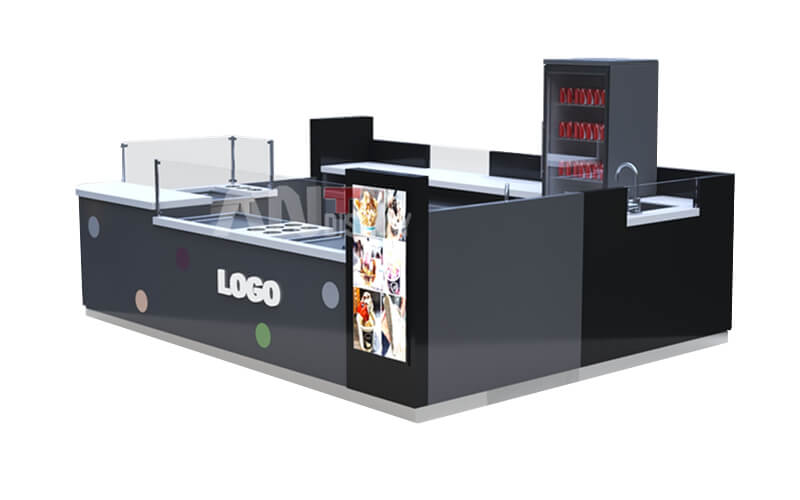ice cream counter