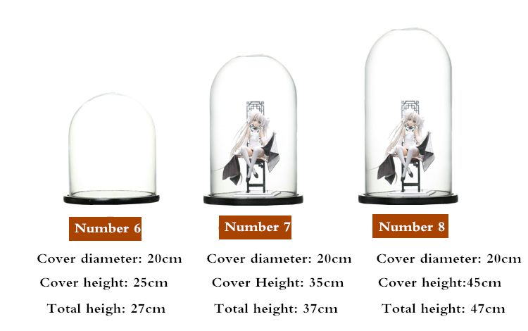 round glass display 