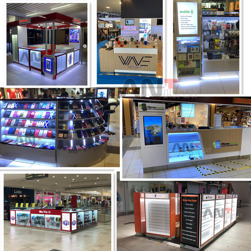 mall kiosks
