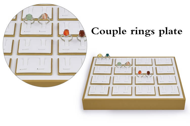 couple rings plate