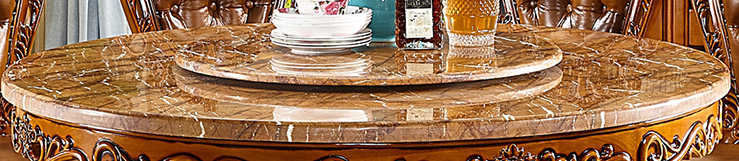 marble table