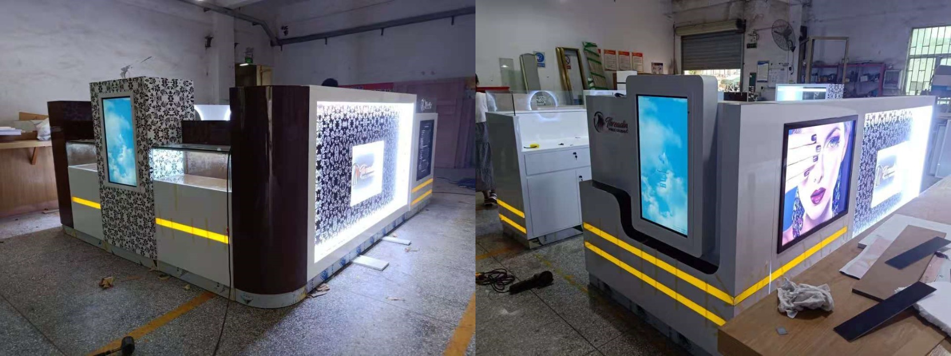 beauty kiosk