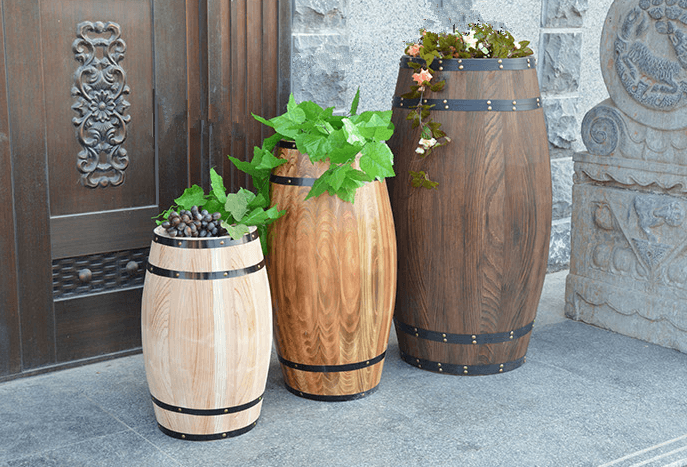 wood Barrel