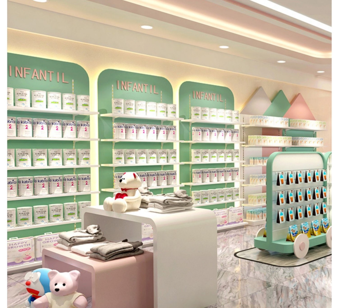 retail shop stand