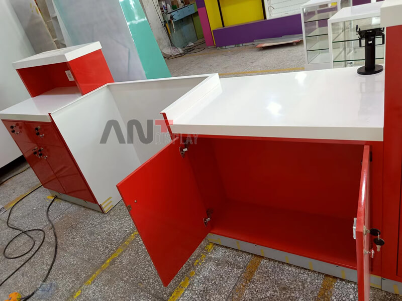 bubble tea counter