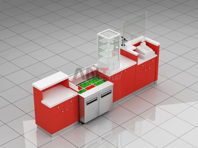 bubble tea counter