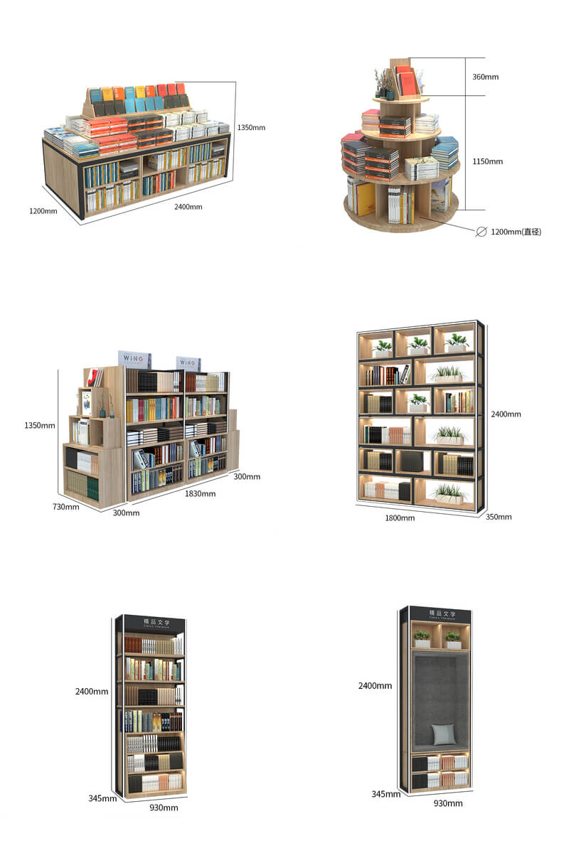 display shelve details
