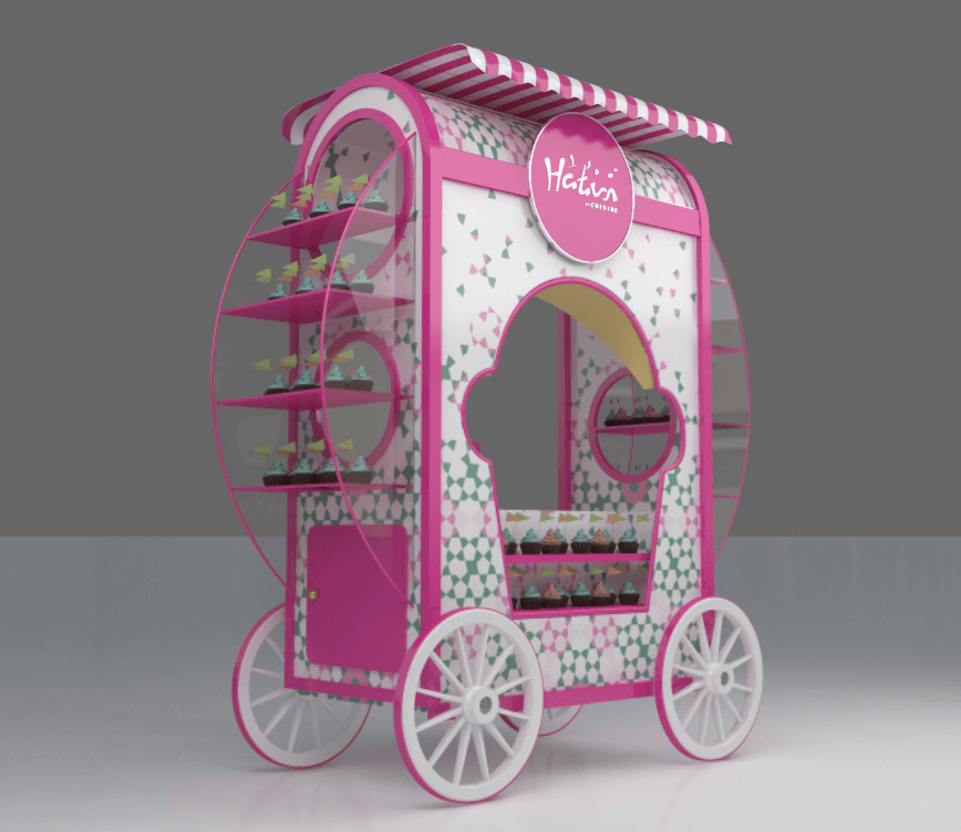 cupcake cart design