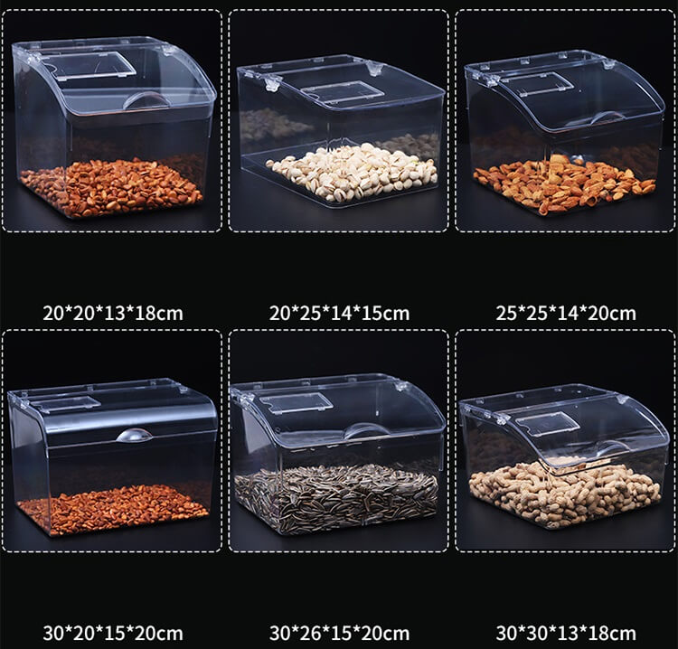 candy bins