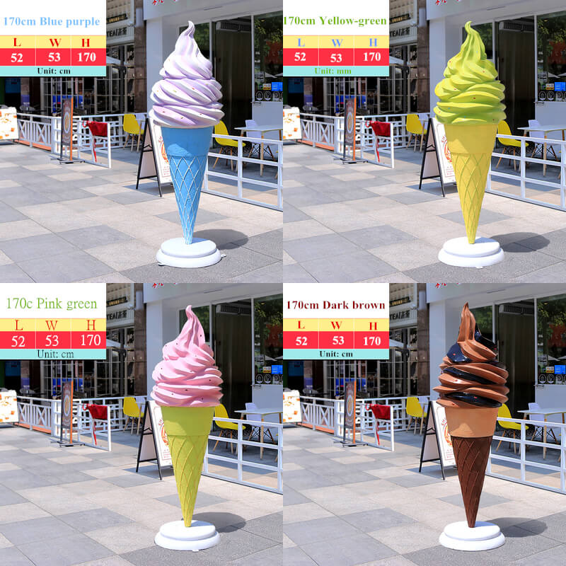 outdoor ice cream model