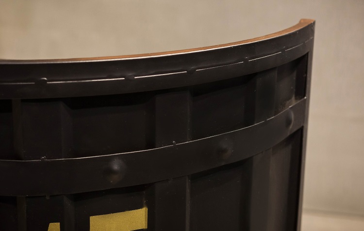 arc shape reception desk