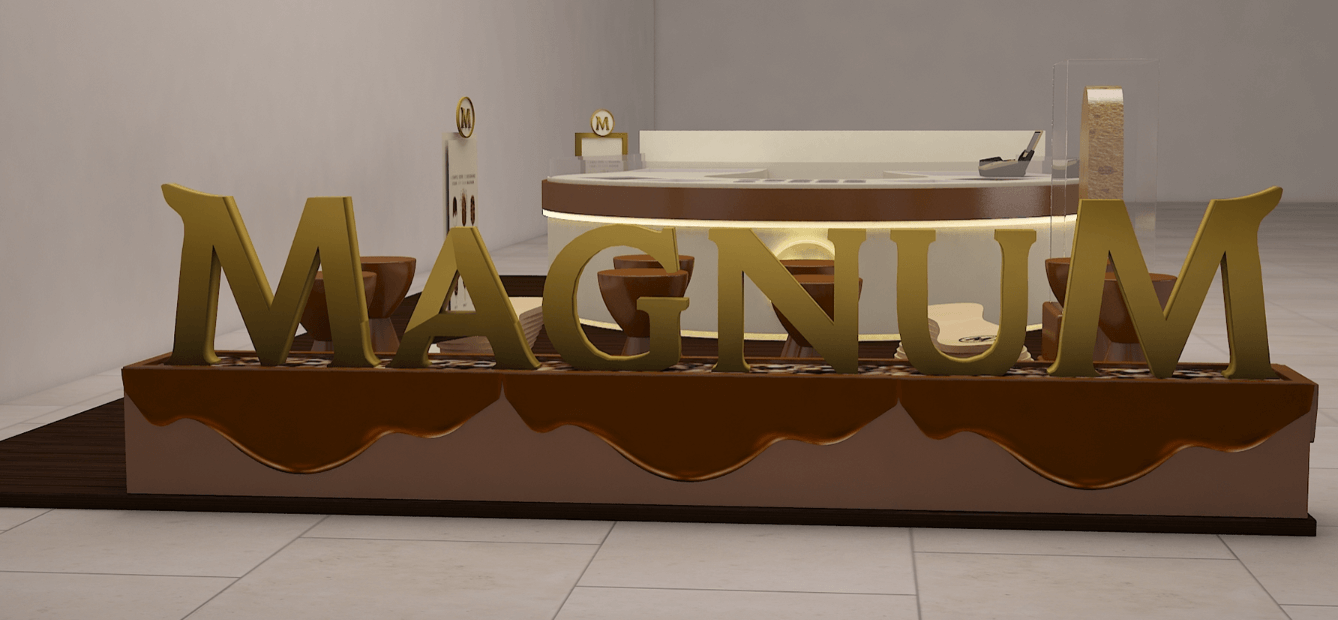 stainless steel 3D logo