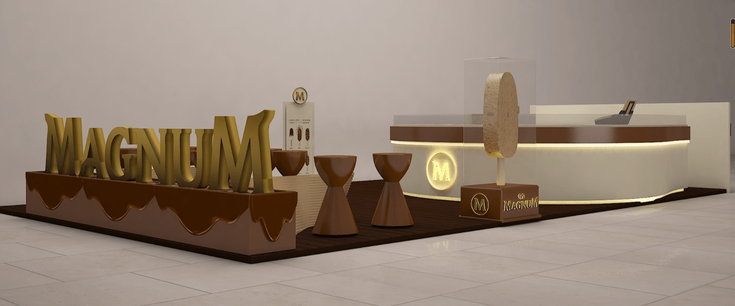 chocolate stand design