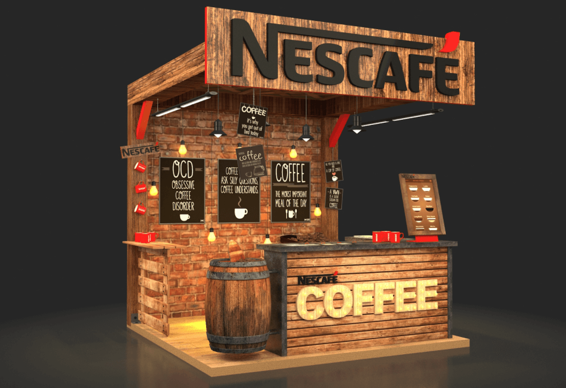 coffee kiosk