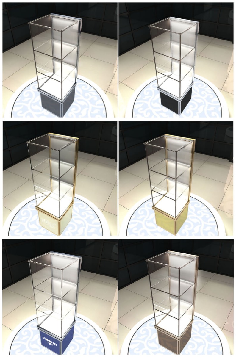 glass case