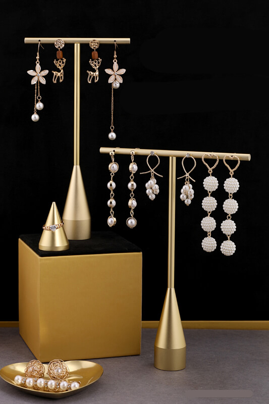 jewelry shop earring rack