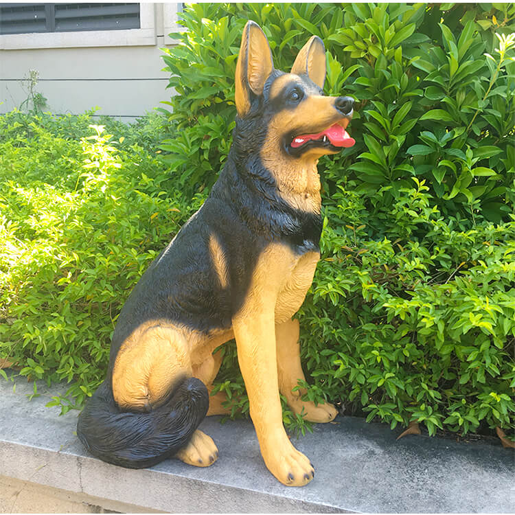 Dog sculpture