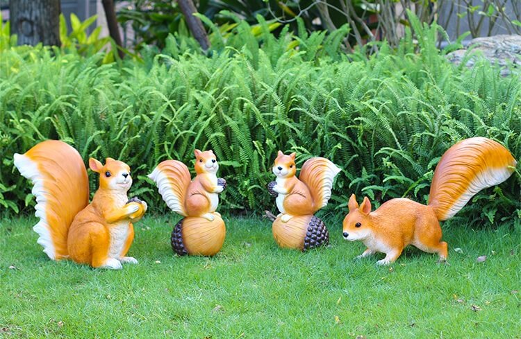 squirrel ornament