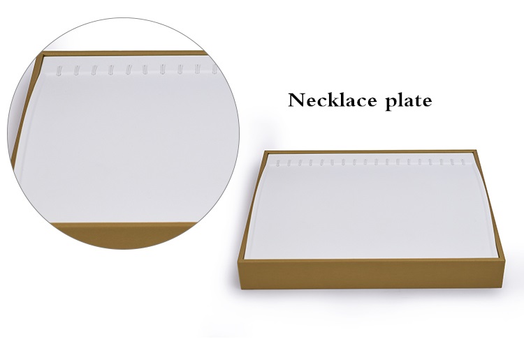 necklace display plate