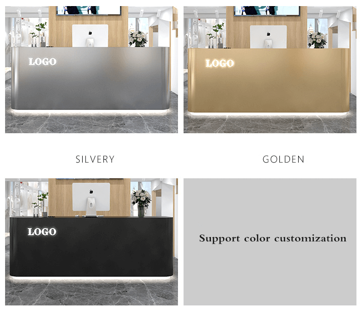 metal front desk