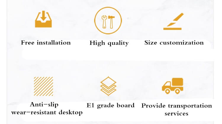 custom reception desk
