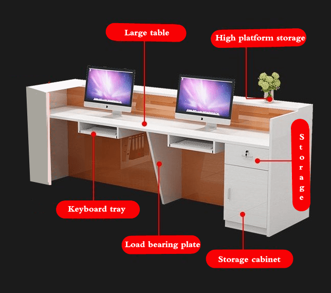 retail reception table