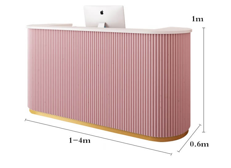 pink front desk