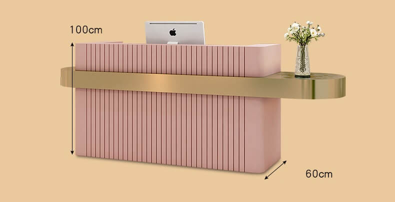 high-end reception desk