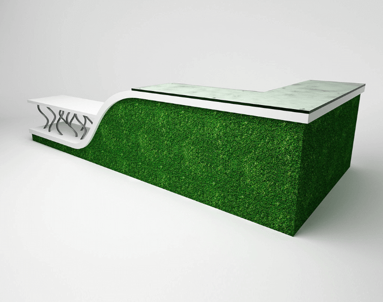 hotel reception desk