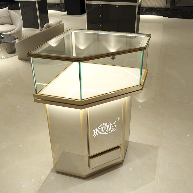 jewelry glass counter