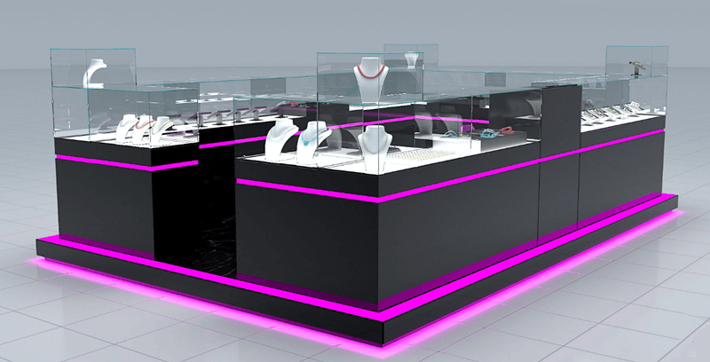 jewelry kiosk design