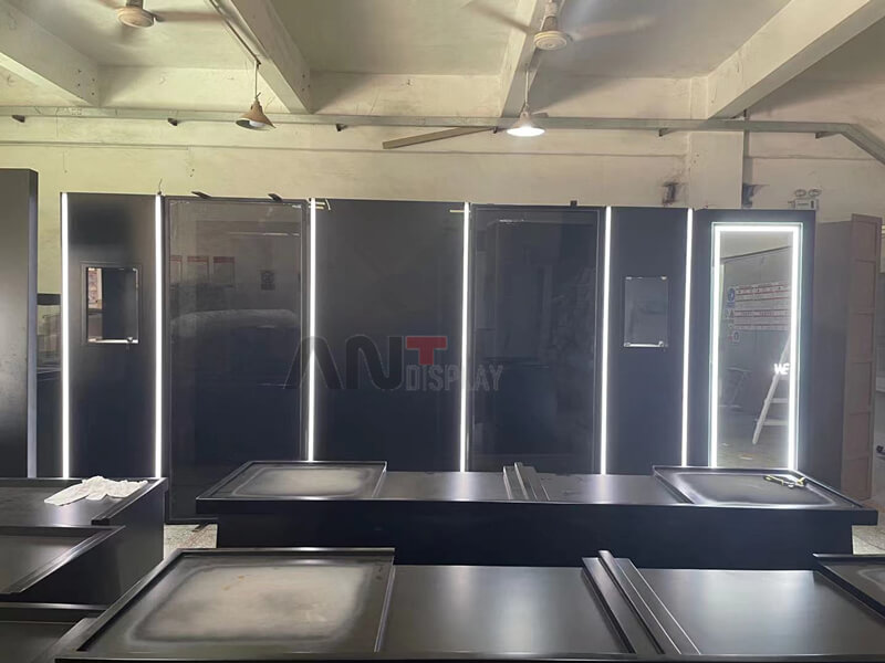retail shop wall cabinet