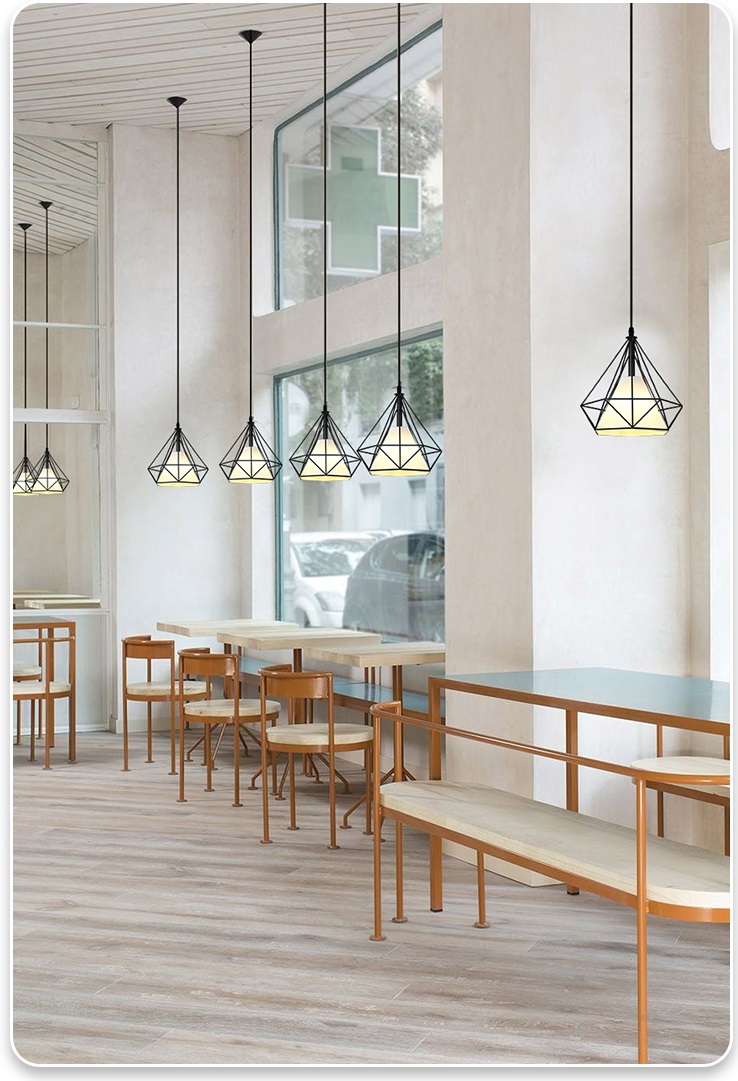 ice cream shop light