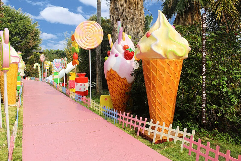 colorful candy decoration