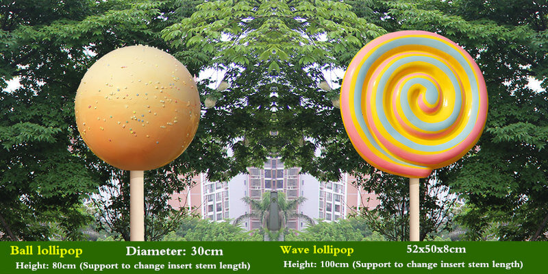 ball lollipop decoration